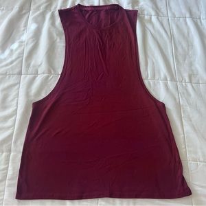 Mens Gymshark Drop Arm Tank Top Med